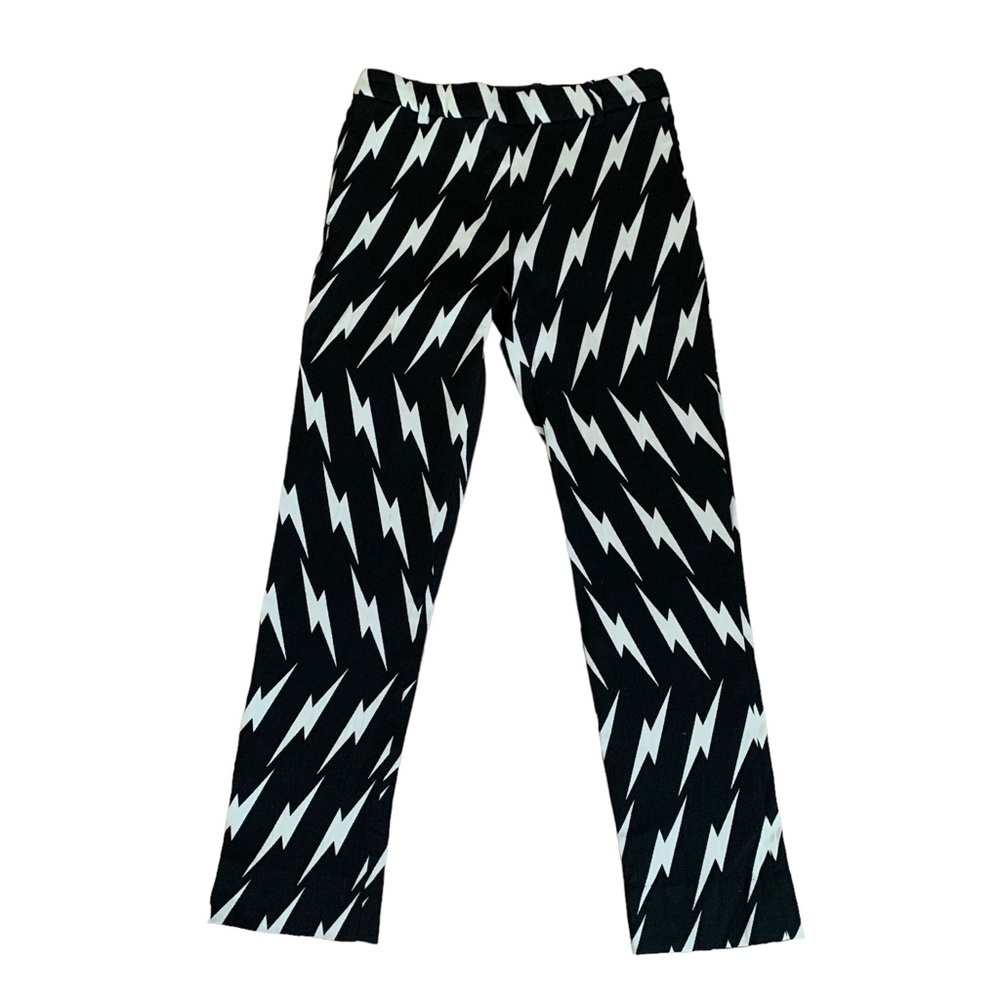 Neil Barrett Lightning Bolt Print Pants 40IT Small